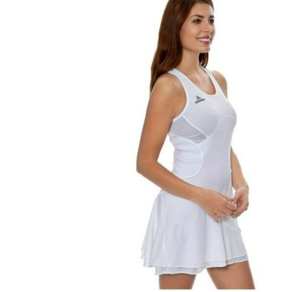 Nwt Adidas Stella McCartney White Tennis Dress skirt XS - Picture 12 of 12